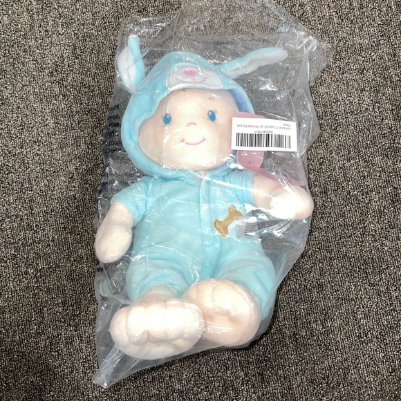 June Garden Brooks Stuffed Baby Doll Teddy Bear NWT - Picture 6 of 7